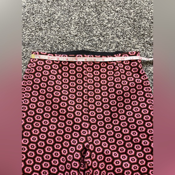 Zara New Geometric Retro Jacquard Knit Fit & Flare Legging Sz XS Trendy Fall - Picture 4 of 6